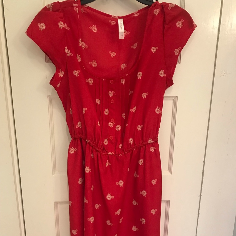 Red Bike Dress